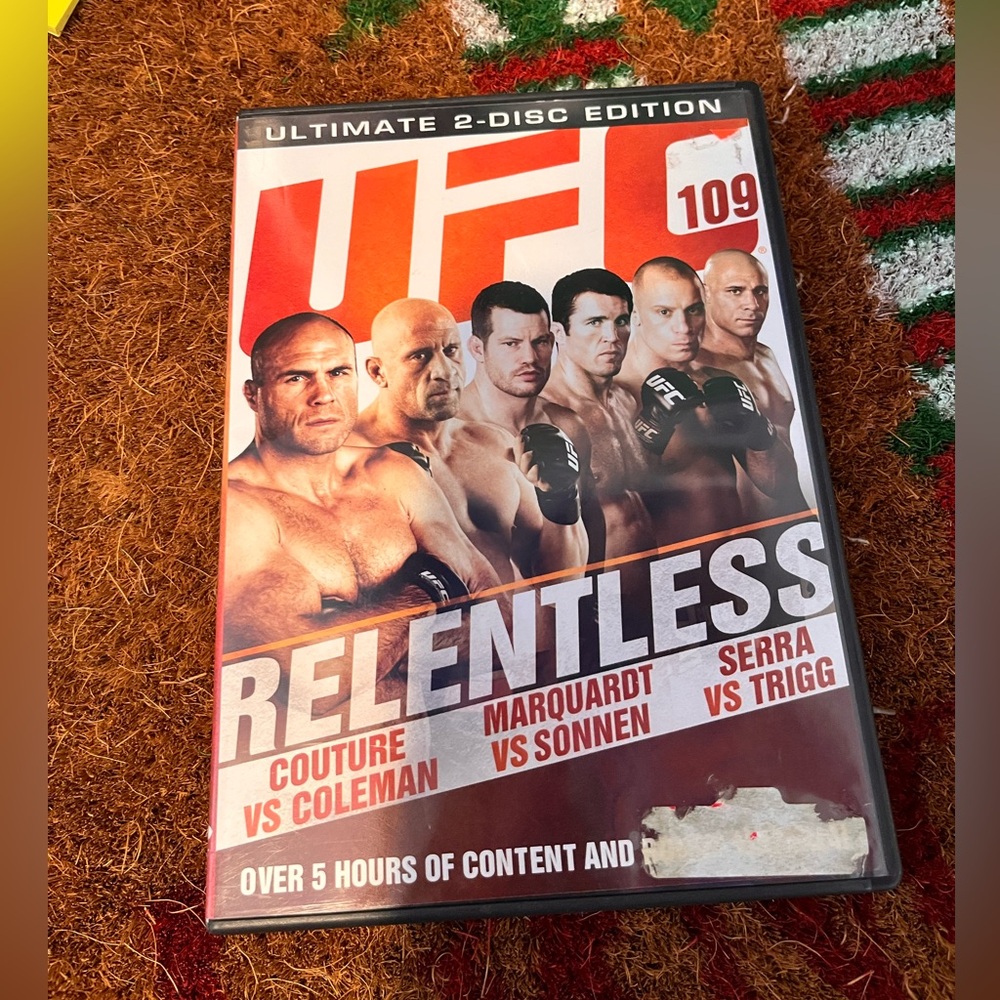 UFC 109 Relentless 2-Disc Set